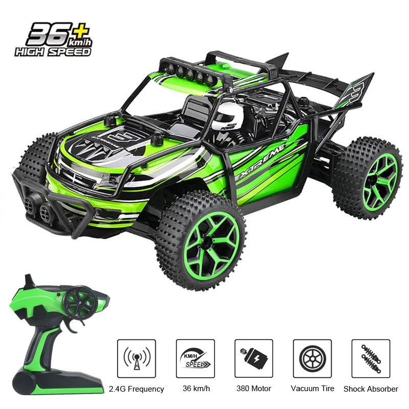 JTY Toys Bigfoot RC Truck 36km/h High-Speed Remote Control Climbing Car Off-Road Trucks Radio RC Crawler Cars For Kids Adults