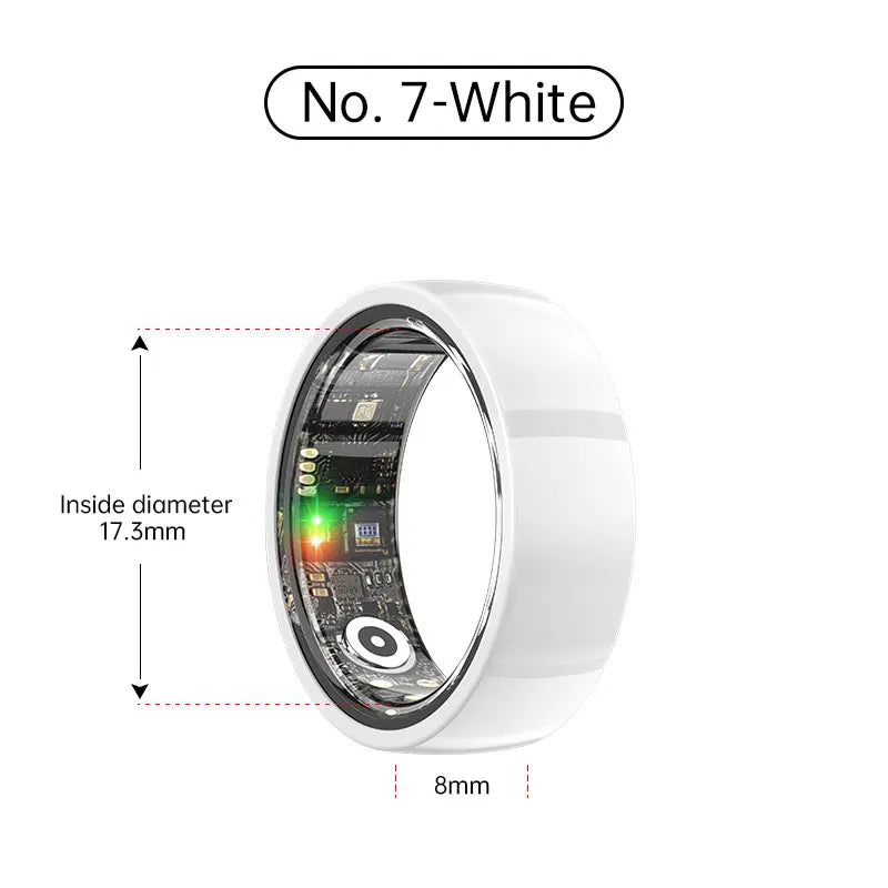 Smart Ring Bluetooth 5.1 Sleep Camera Remote Control Multiple Exercise Modes Wearable Fitness Ring