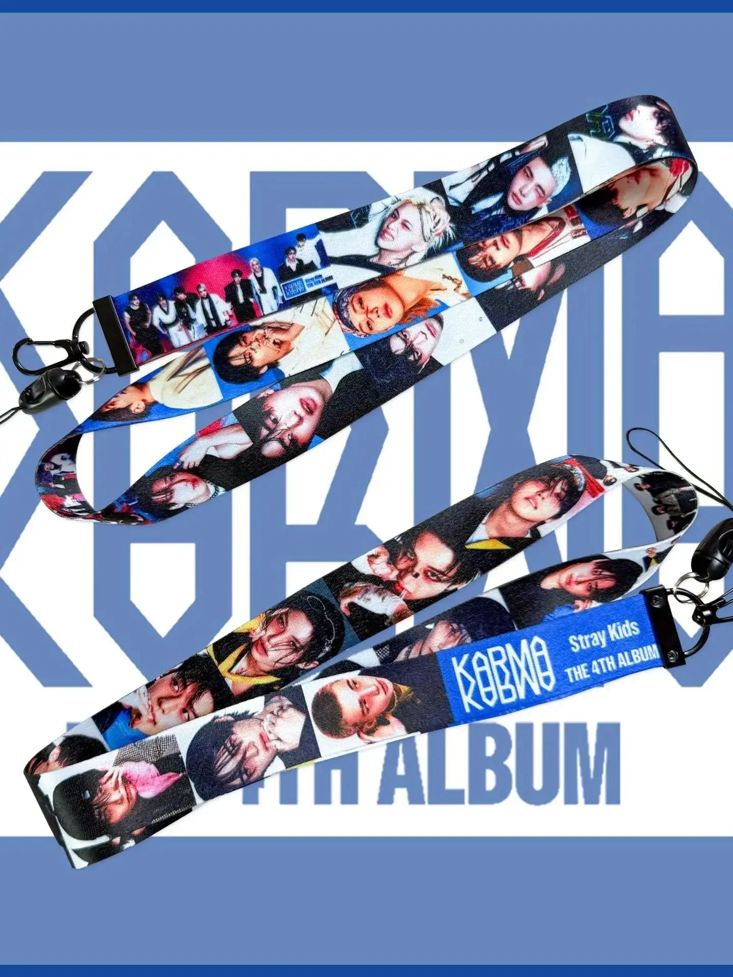 SKZOO Stray Kids lanyard Official Album KARMA Hyunjin Star Merchandise Phone Strap Pendant Birthday Gift