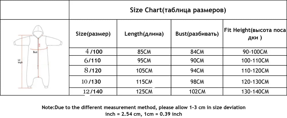 Kids Unicorn Animal Jumpsuits Cartoon Pajamas Cosplay Holiday Costume Cat Panda Flannel Sleepwear for Children Outfits 4-12Yrs