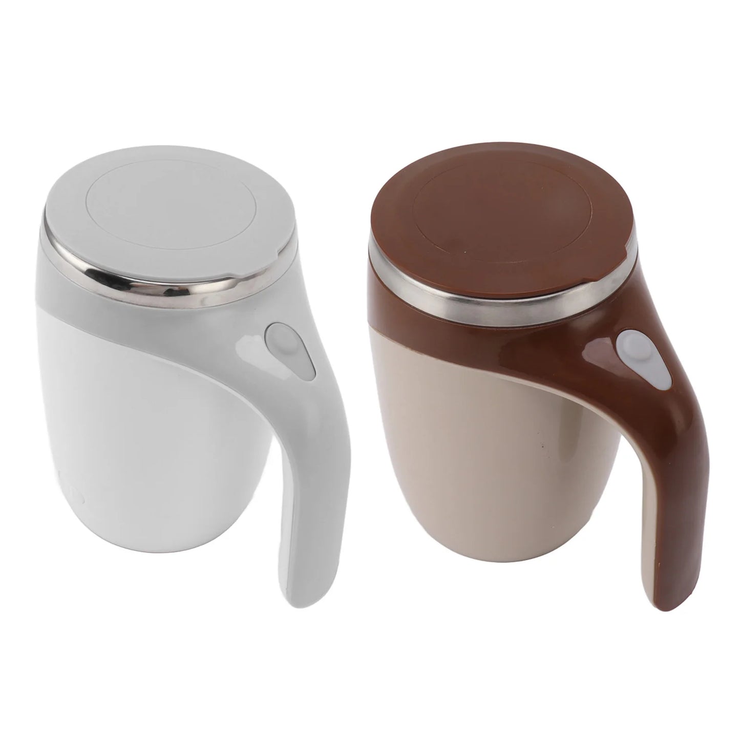 Automatic Magnetic Stirring Coffee Mug Battery Powered Self Stirring Cup Electric Mixing Cup with Stainless Steel Liner