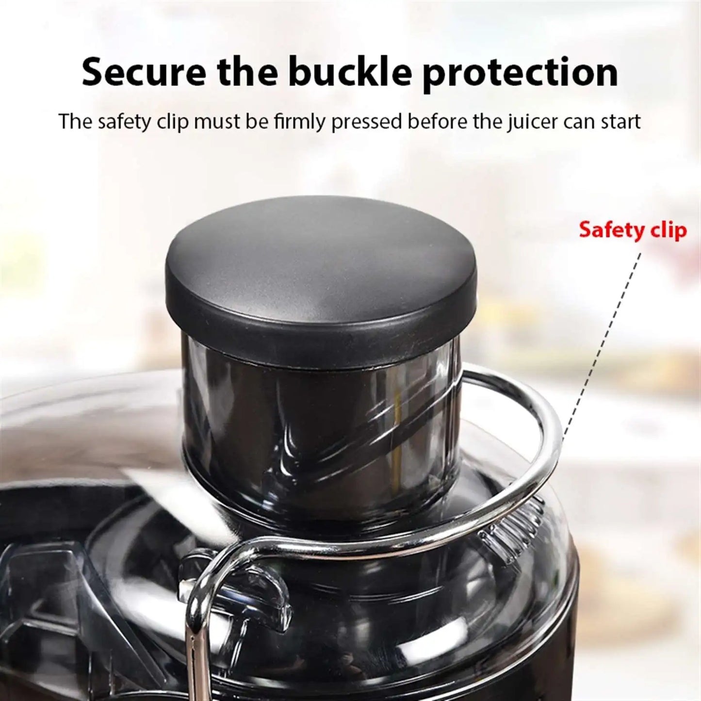 800W Centrifugal Electric Juicer Machine With 3inch Big Mouth Fruits And Vegetable Juice Extractor 2 Speeds Mixer Blender