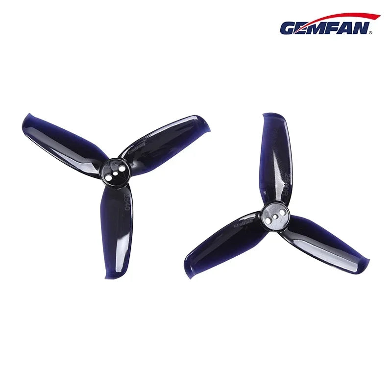 4Pairs GEMFAN Flash 2540 2.5x4 2.5 Inch 3-Paddle Propeller with 1.5mm Mounting Hole For FPV Freestyle Drone