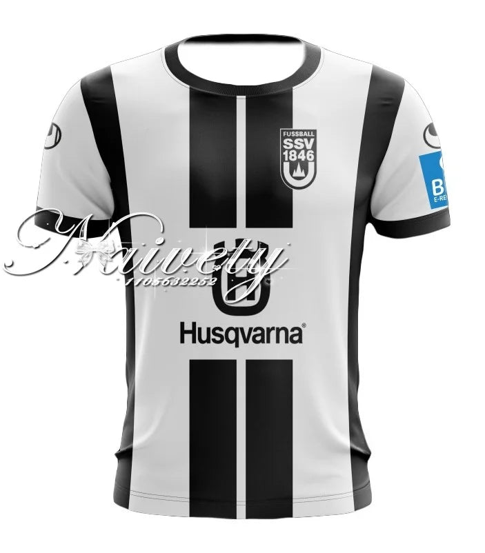 SummerHome and AwayGames of 2025/26Unpopular Fashion Essential Jersey for Fans 3D Printed Adult Parent-childQuick Drying T-shirt