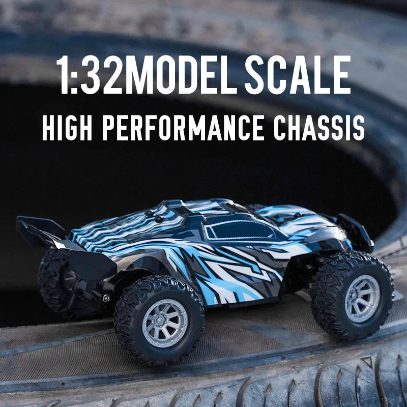 Mini 2.4GHz Drift Vehicle 1:32 High Speed Mountaineering Remote Control Vehicle Off Road Car Autos Cars Children's Boy Toys Gift