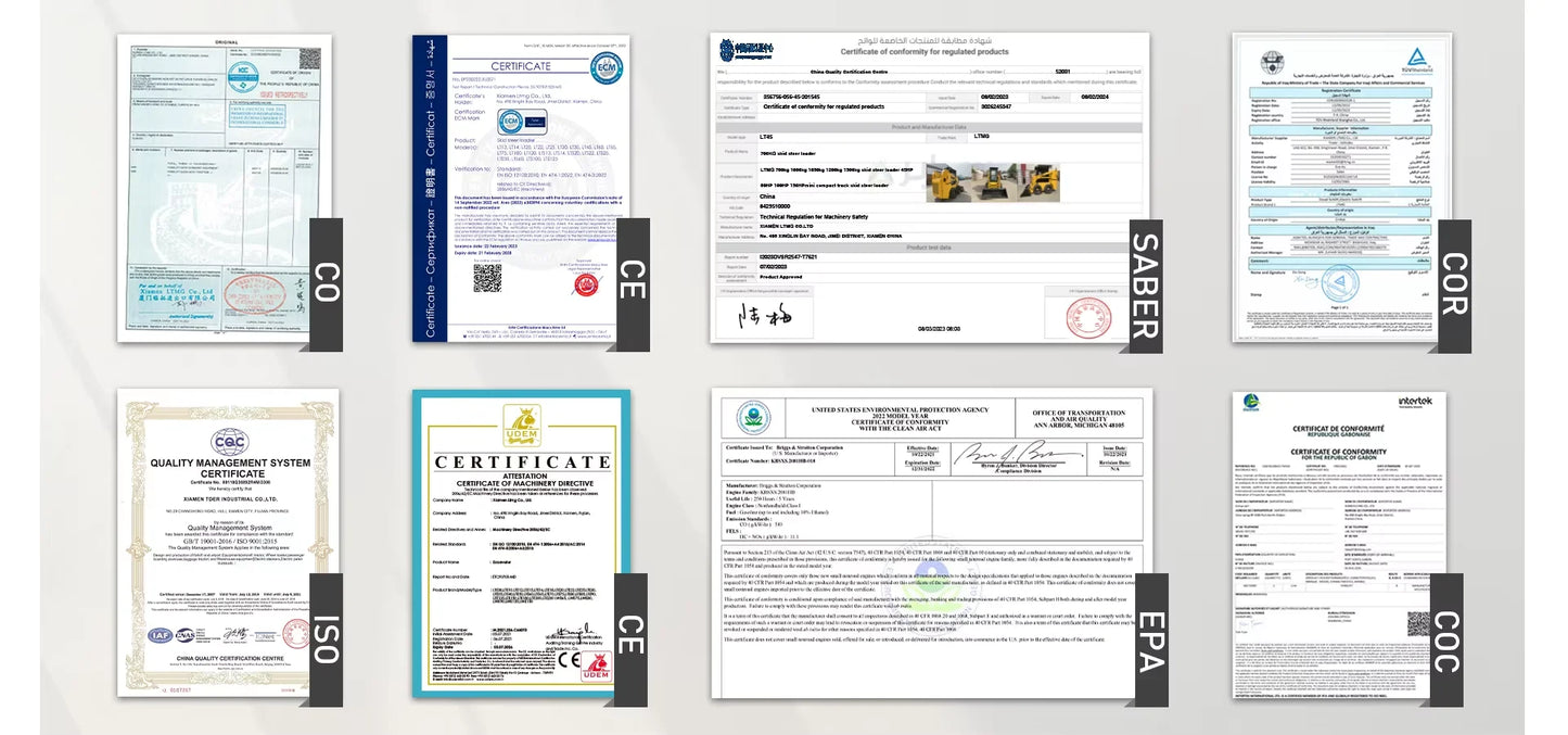 Manufacture Skid Steer Loader CE EPA Hydraulic Skid Steer Loader customized New Crawler Skid Steer Loader with track