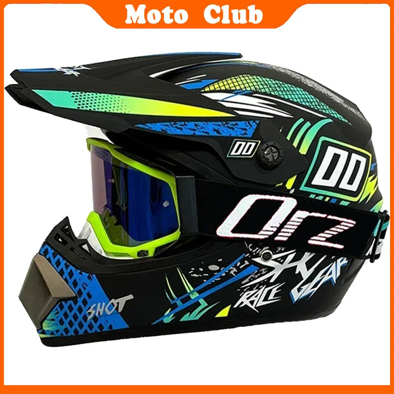 Motorcycle Helmet Professional Motocross Off Road Gift Goggles protective Helm Children Off-road Casque Capacete De Motocicleta
