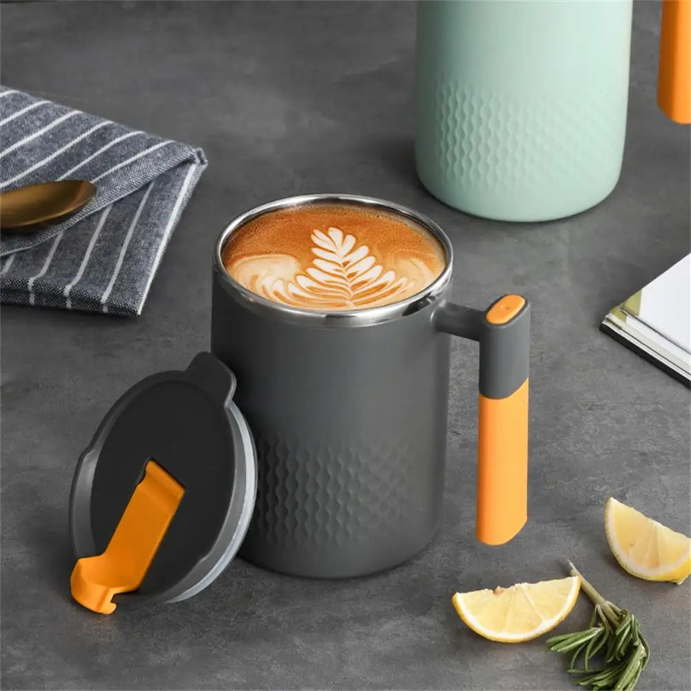304 Stainless Steel Mug With Tea Leak Tea Cup Double Layer Coffee Cup Japanese Tea Cup Milk Cup