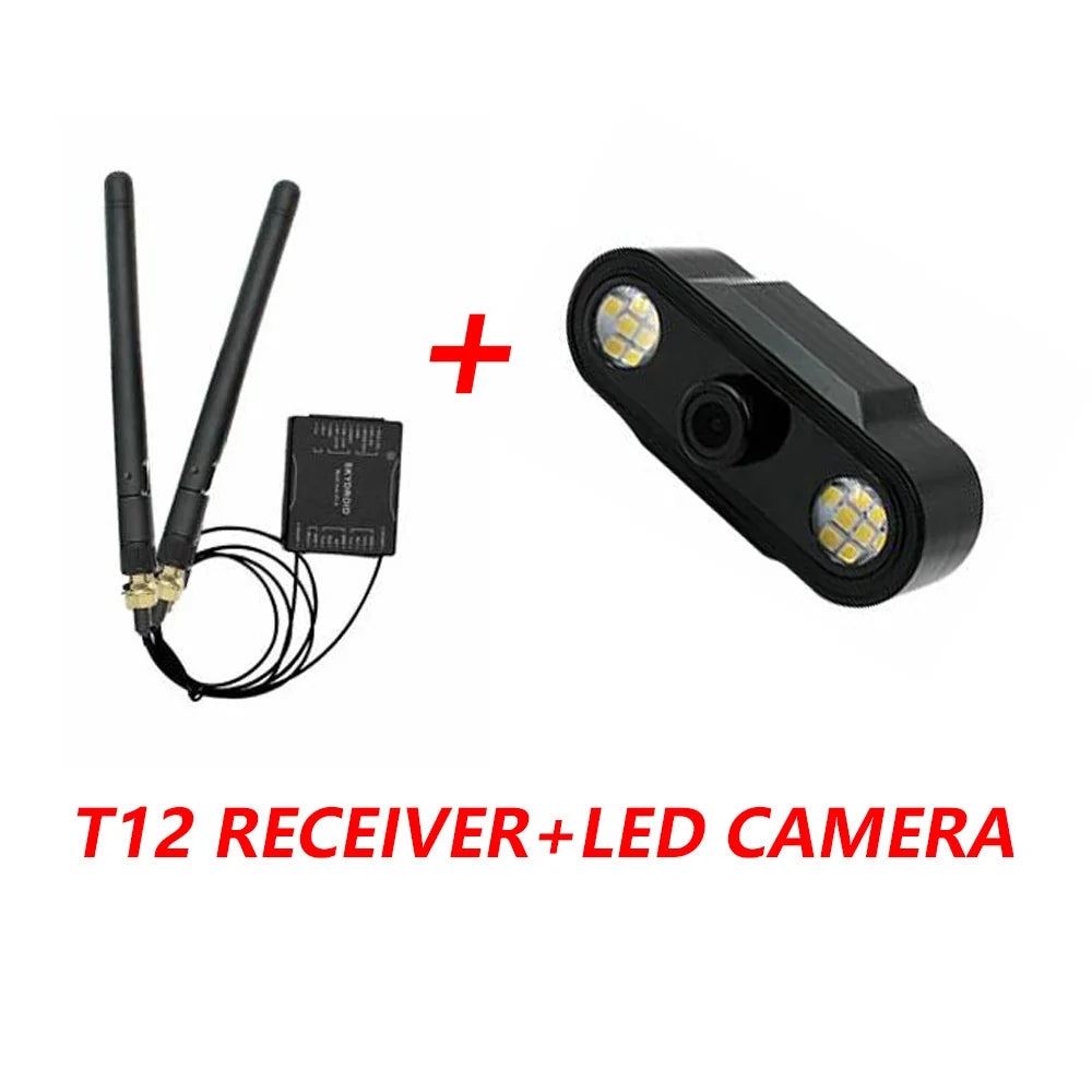Skydroid T12 12-Channel Remote Control Three-body camera 20km digital map transmission remote control camera 4-in-1