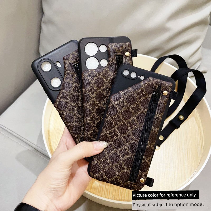 Oppo Four-Leaf Clover Drop-Resistant Universal Protective Cover Phone Case