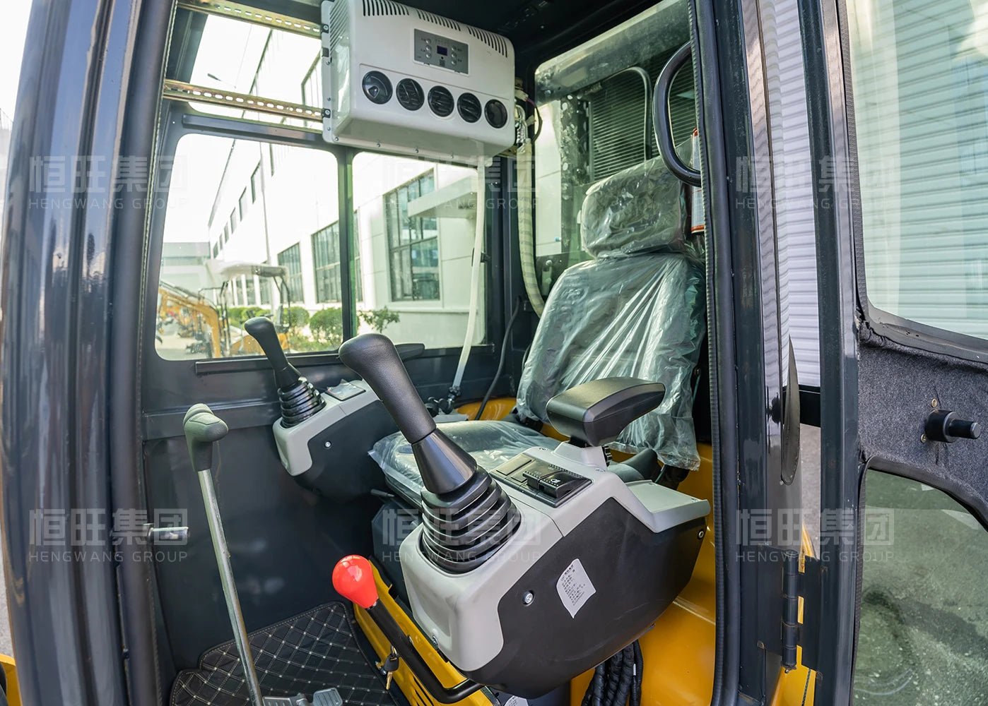 AC Cabin Mini Crawler Excavator Diesel Tractor 2.5 ton Hydraulic Compact Excavators 2 ton Mini Bagger Construction Machinery