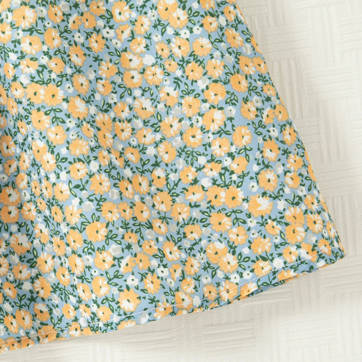 Baby Girl Dresses Summer Floral Bow Short Sleeve Girls Dresses Cute Cotton Girls Dresses Baby Clothes Girl ﻿