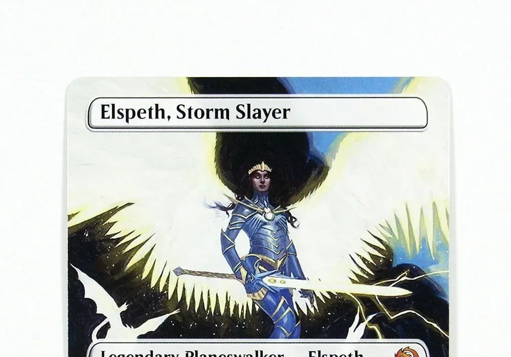 (ugin,eye of the storms/Elspeth,Storm Slayer) Holo(TDM)  Magical Proxy Top Quality Playing Cards Gathering Board Trading Cards