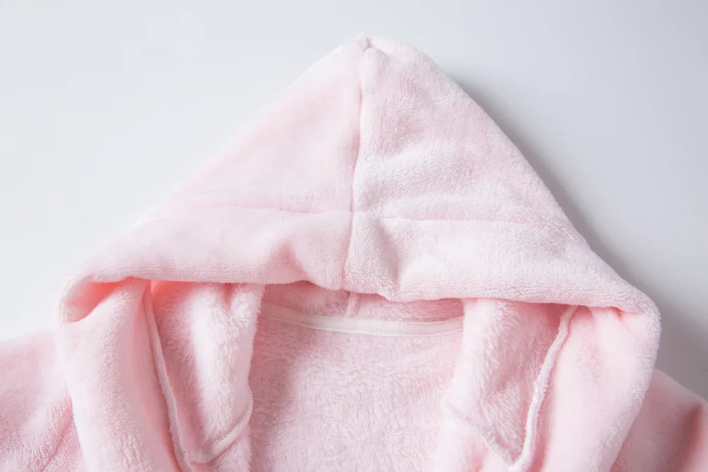 Kids Sleepwear Robe Autumn Winter Flannel Warm Bathrobe For Girls 1-11 Years Toddler Children Pajamas For Boys Girl Pajamas