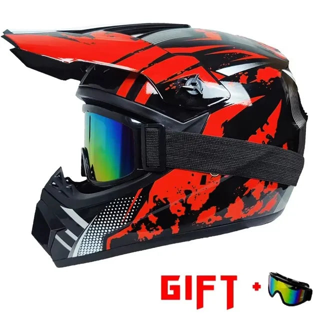 Motorcycle Child Full Helmet Children Helmets Motocross Off-road Casco Moto Off-road Protective Cycling Casque For Motobike Men