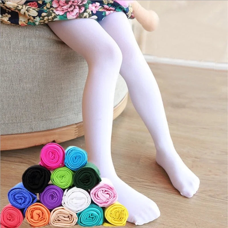 Ballet Dance Tight Halloween Girls Footed Tights Soft Girls Stockings Good Elasticity School Uniform Tights Tights for Girls