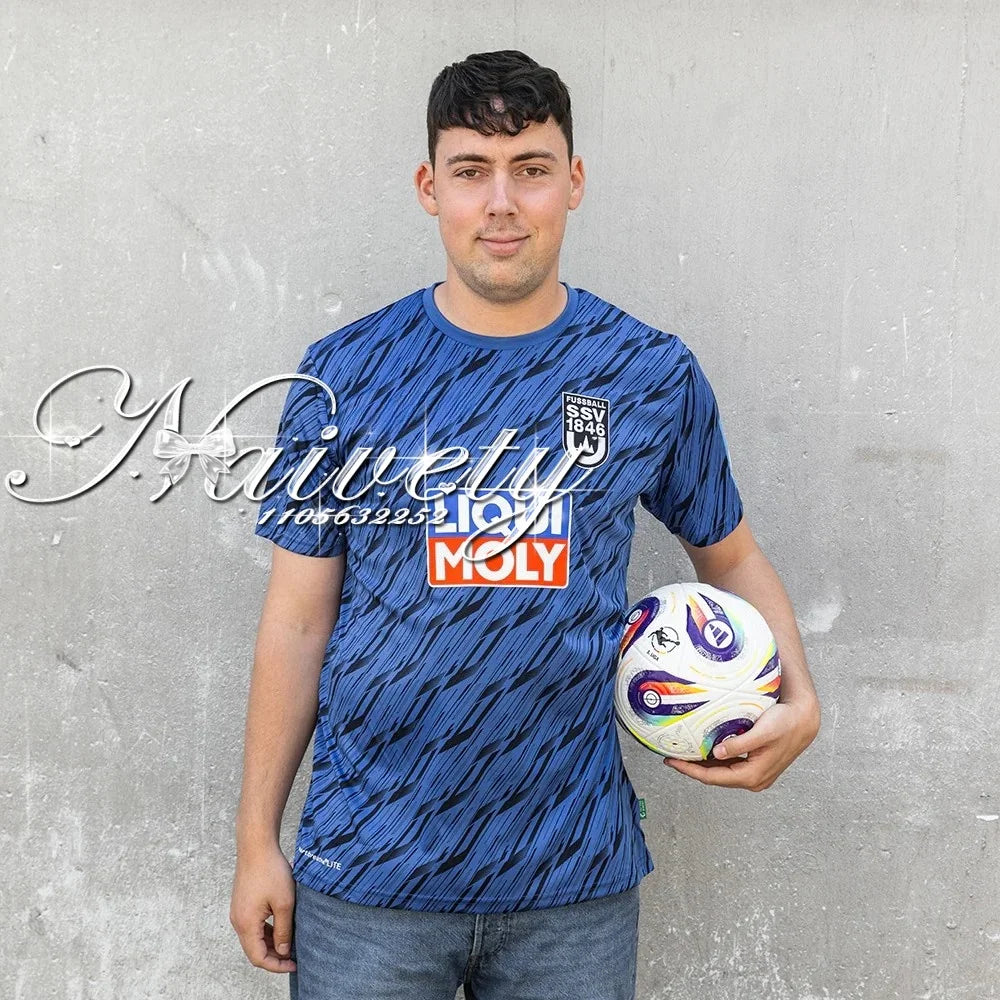 SummerHome and AwayGames of 2025/26Unpopular Fashion Essential Jersey for Fans 3D Printed Adult Parent-childQuick Drying T-shirt