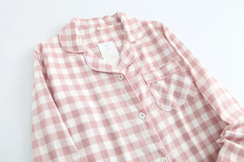 Baby Girl Boy Plaid Cotton Pajamas Set Toddler Teens Child Sleepwear Boutique Kid Home Suit Spring Autumn Baby Clothes 3-12Y