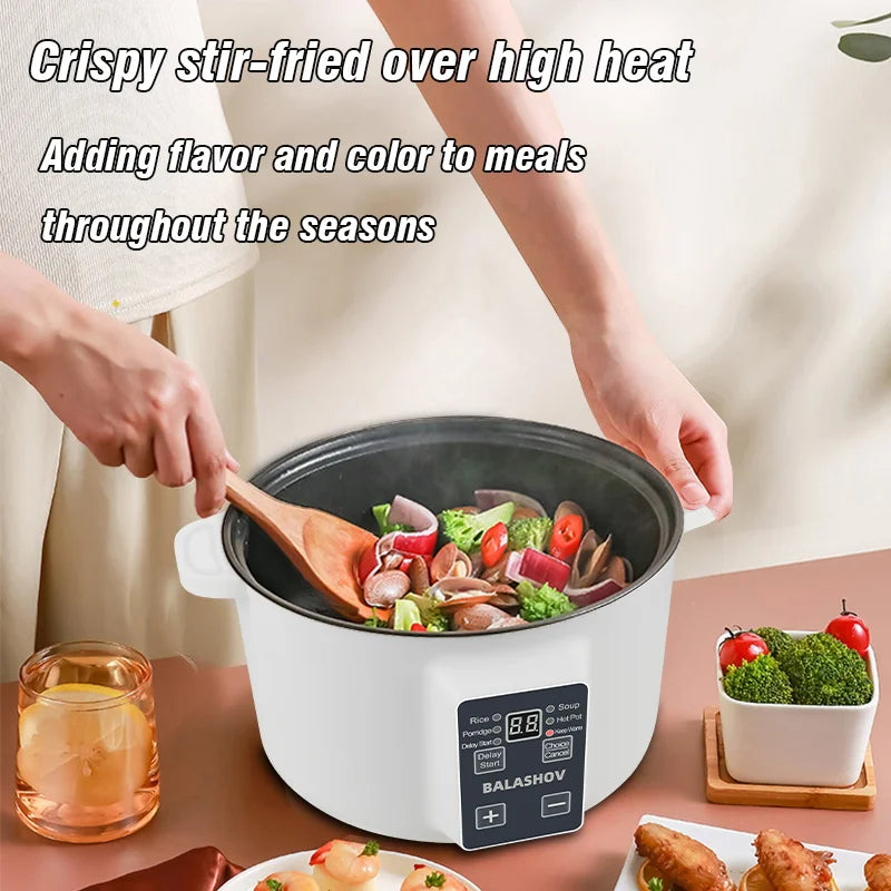 220V Household Multi Cookers 3.5L Electric Cooker Non-stick Cooking pot Hot Pot Smart Rice cooker Cooking Appliances