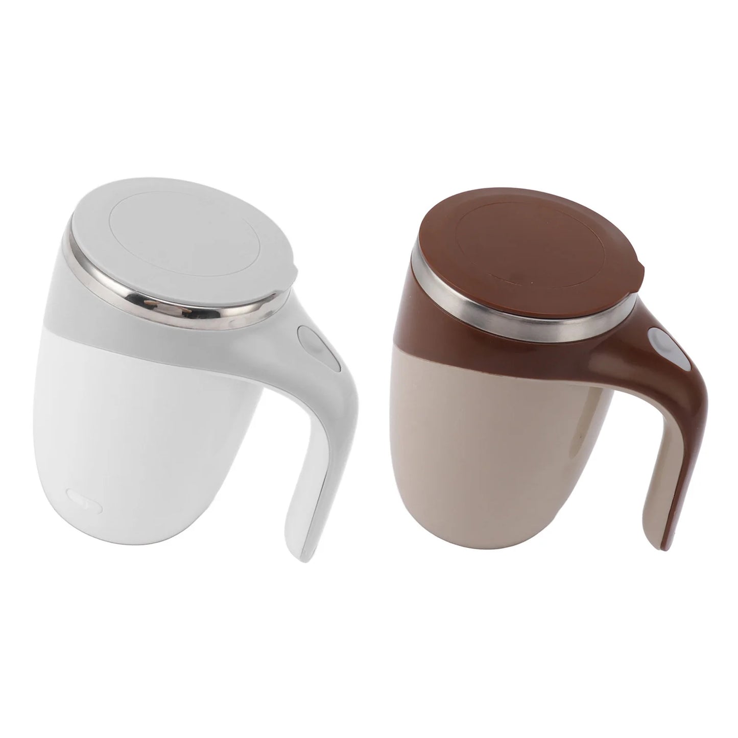 Automatic Magnetic Stirring Coffee Mug Battery Powered Self Stirring Cup Electric Mixing Cup with Stainless Steel Liner