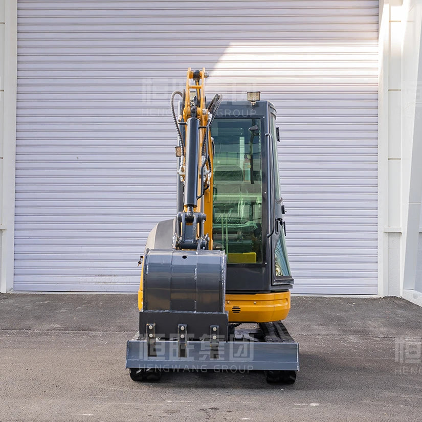 AC Cabin Mini Crawler Excavator Diesel Tractor 2.5 ton Hydraulic Compact Excavators 2 ton Mini Bagger Construction Machinery