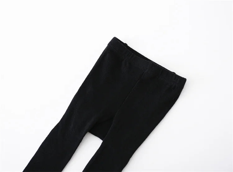 Lawadka Infant Baby Girl Tights Knitted Stockings for Girls Cotton Newborn Tights For Girls Casual White Black Toddler Pantyhose