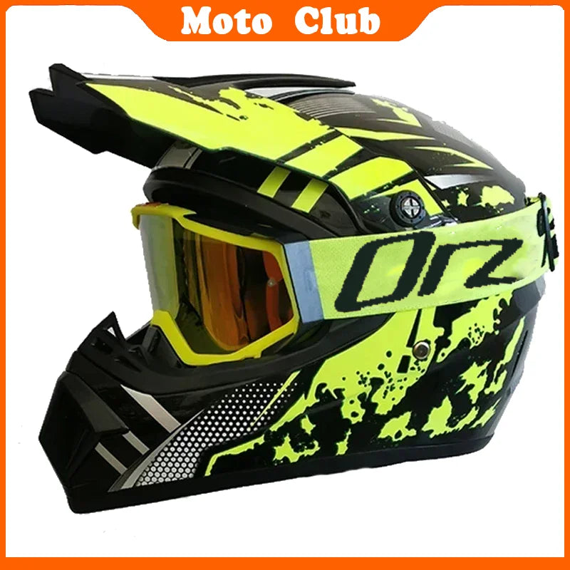 Motorcycle Helmet Professional Motocross Off Road Gift Goggles protective Helm Children Off-road Casque Capacete De Motocicleta