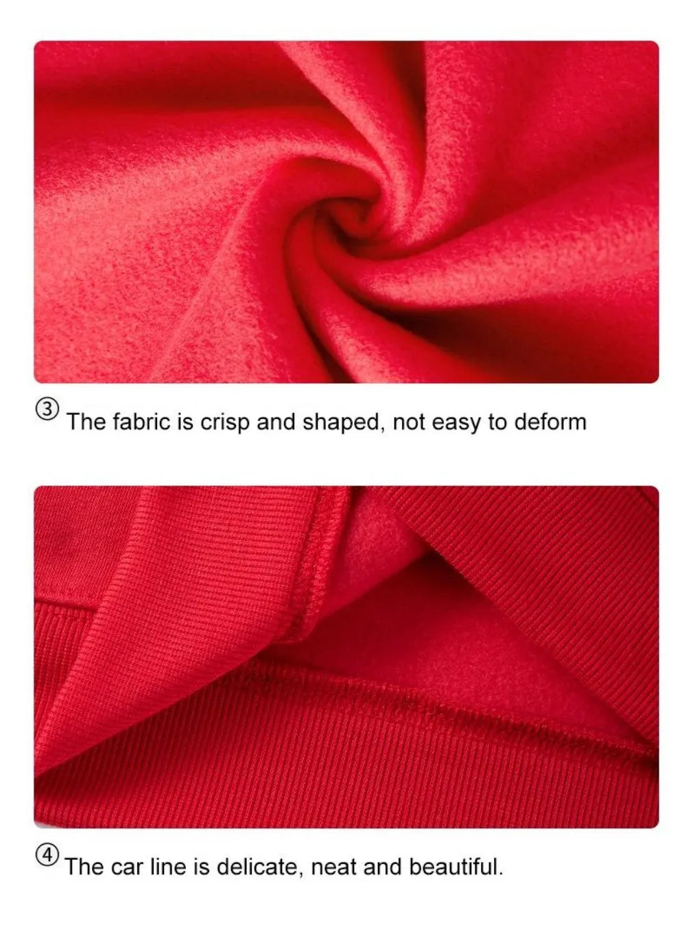 Simple Whatever Letter Printed Men'S Sweatshirt Winter Loose Hoodie Sports Crewneck Fleece Warm Sportswears Basics Men Clothes