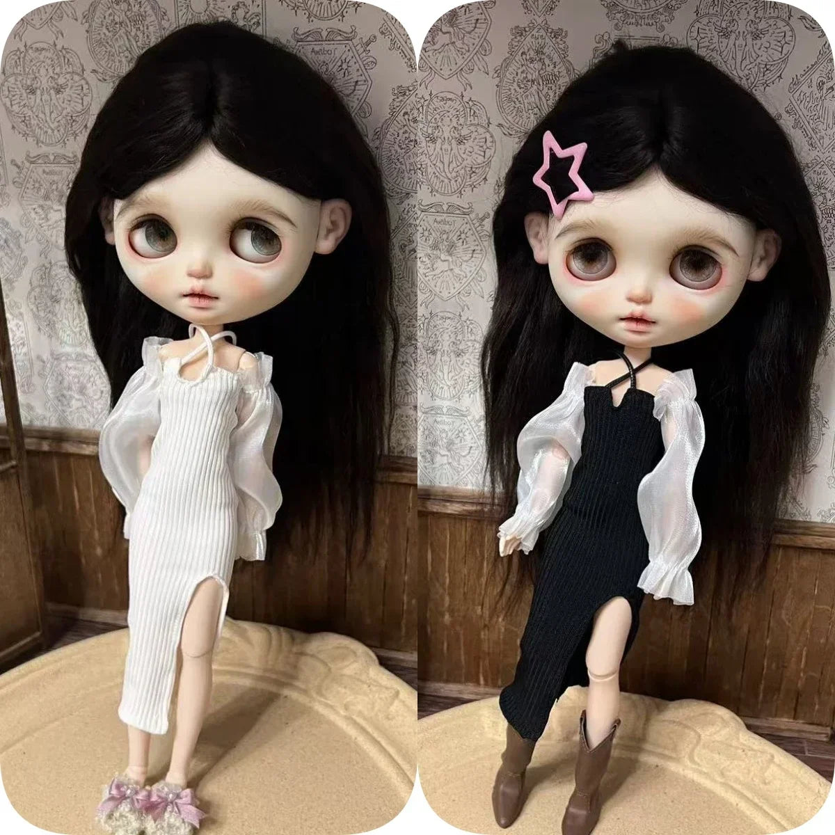 Super Cute 1/6 Blythe Doll Clothes Replace Clothes Blythe Doll Outfit Accessories No Socks