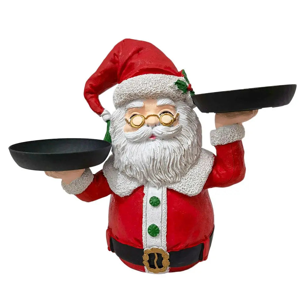 1Pc Christmas Tree Dessert Table Fruit Plate Double Layer Cake Stand Holiday Party Candy Plate Snack Tray Xmas Snack Rack Holder