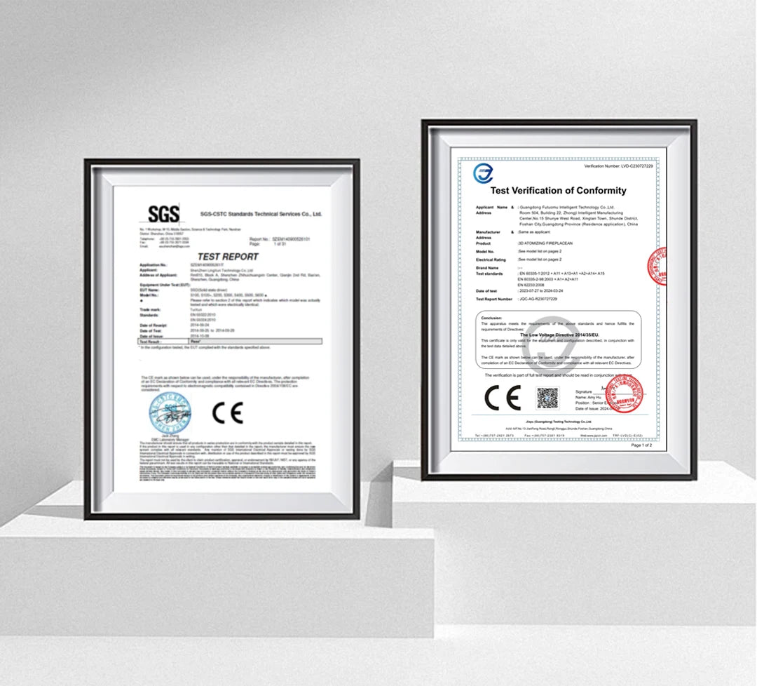 Modern 1500W Electric Fireplace Remote Control WiFi App Control Embedded Landscape Steel Design Indoor Outdoor Use Home Hotel