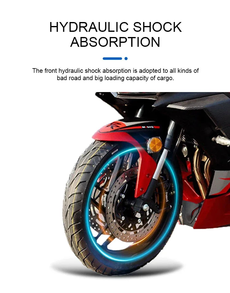 2023 Newest Adult Long Range 2 Wheel Gasoline Offroad Motorcycle With Long Range
