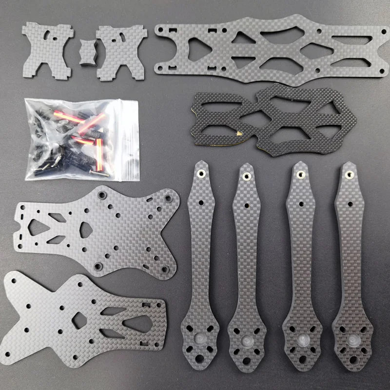 APEX 5 inch 225mm 225 Carbon Fiber Quadcopter Frame Kit 5.5mm Arm For FPV Freestyle RC Racing Drone Models