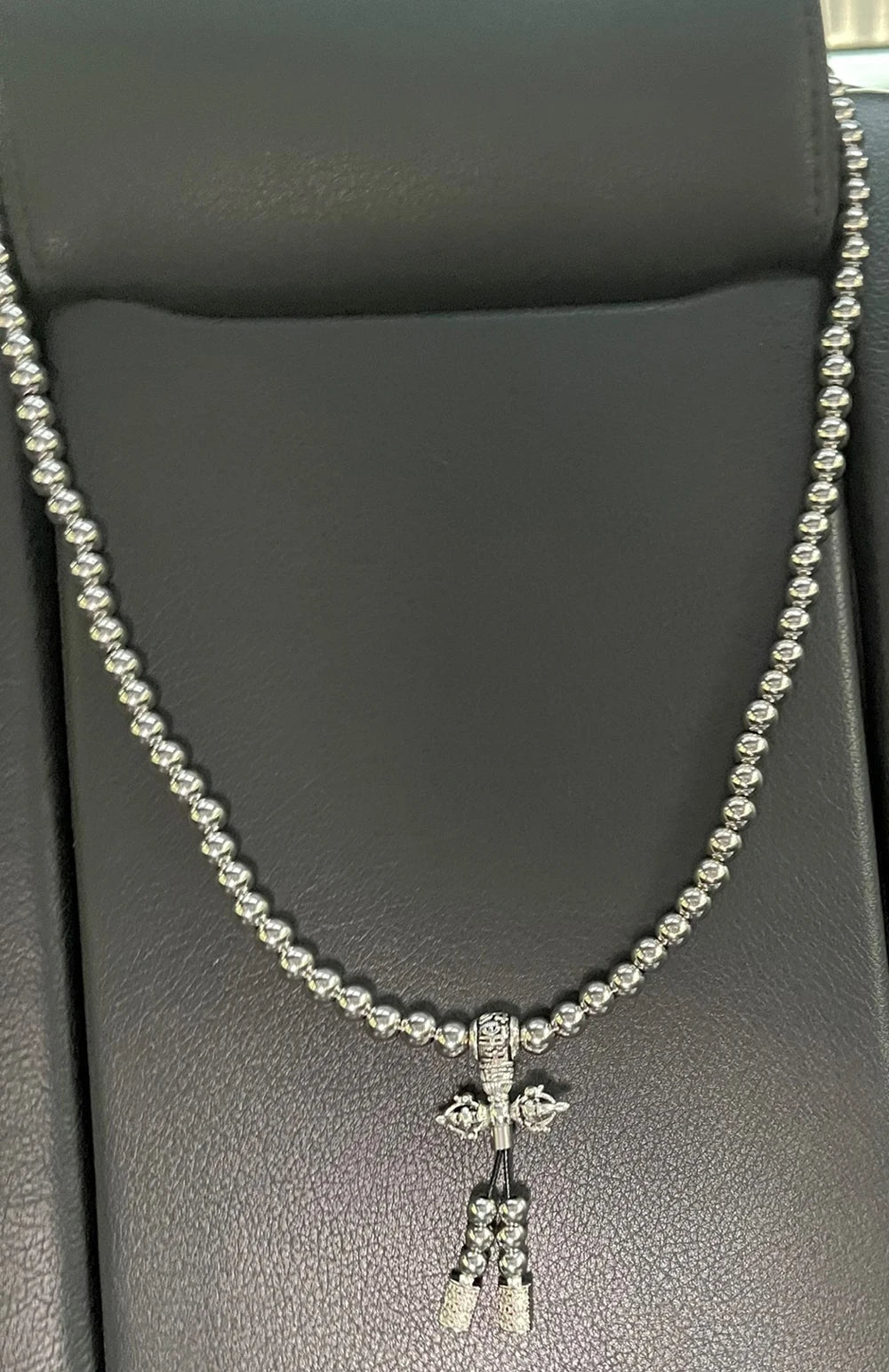 Titanium Steel Bracelet Necklace Chain Prayer Beads Self Defense Waist Faith Buddha Cross Pendant Mens Gadgets For Jewelry Gifts