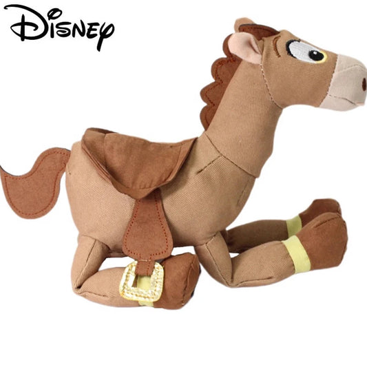 25CM New Toy Story Woody Sheriff Bass Bullseye Stuffed Animals Cute Horse Cartoon Plush Doll Birthday Gift For Kids Plush Toy