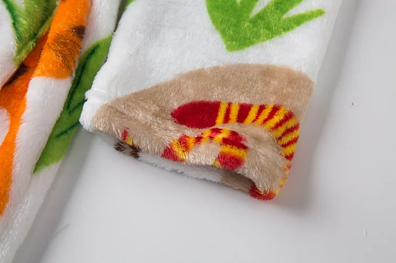 Kids Sleepwear Robe Autumn Winter Flannel Warm Bathrobe For Girls 1-11 Years Toddler Children Pajamas For Boys Girl Pajamas