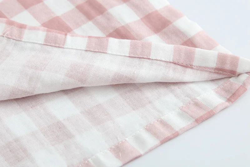 Baby Girl Boy Plaid Cotton Pajamas Set Toddler Teens Child Sleepwear Boutique Kid Home Suit Spring Autumn Baby Clothes 3-12Y