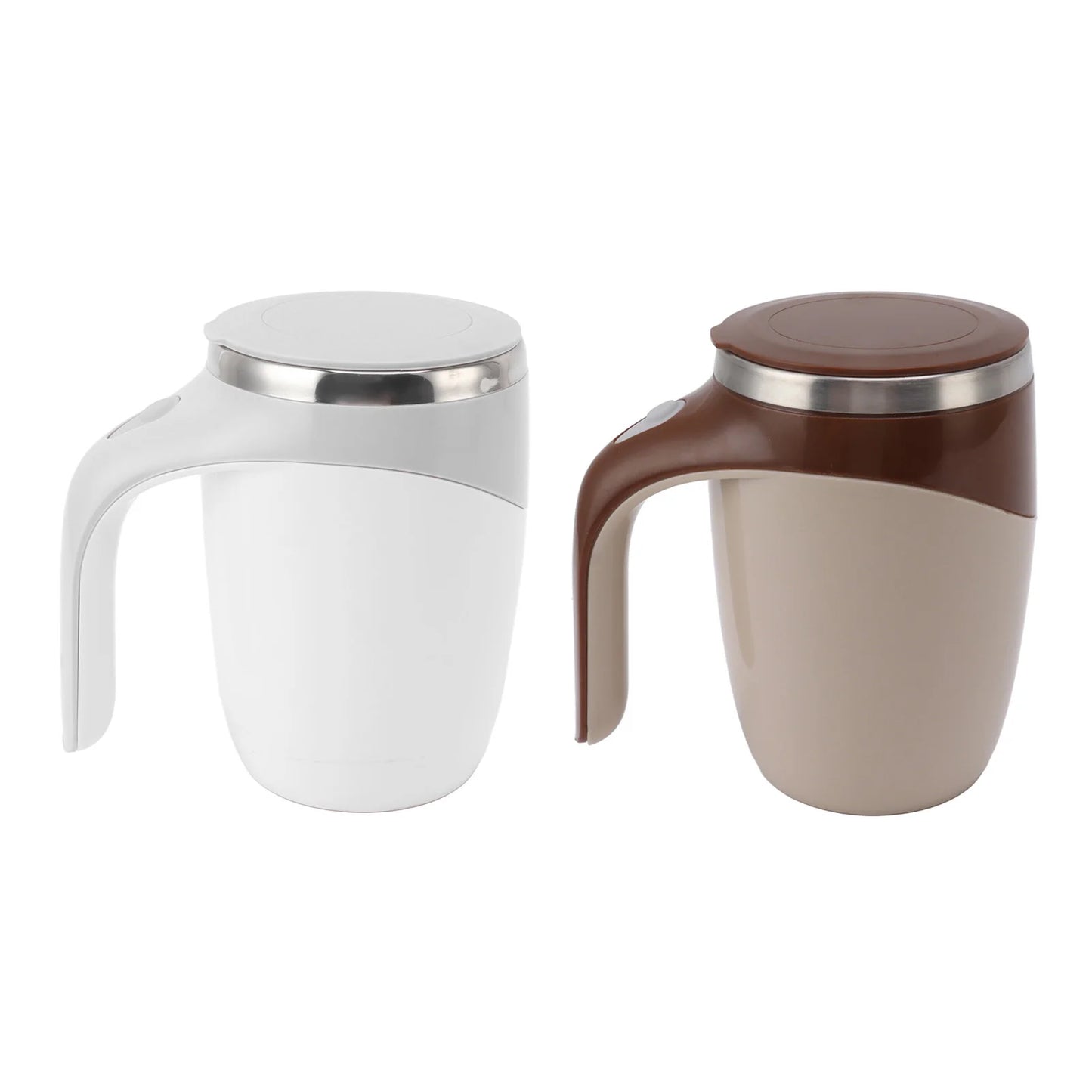 Automatic Magnetic Stirring Coffee Mug Battery Powered Self Stirring Cup Electric Mixing Cup with Stainless Steel Liner