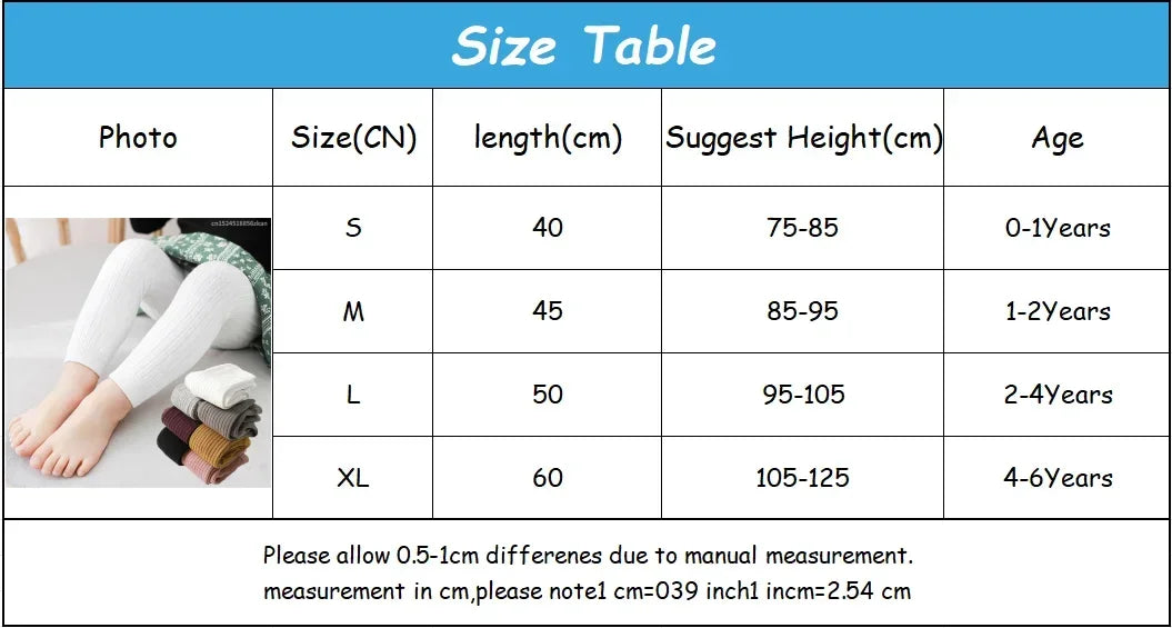 1 Piece Girls Toddler Baby Basic Ribbed Sweater and Leggings Footless Tights Kids Little Girls Dress Bottom Top Pants 1-6 Years