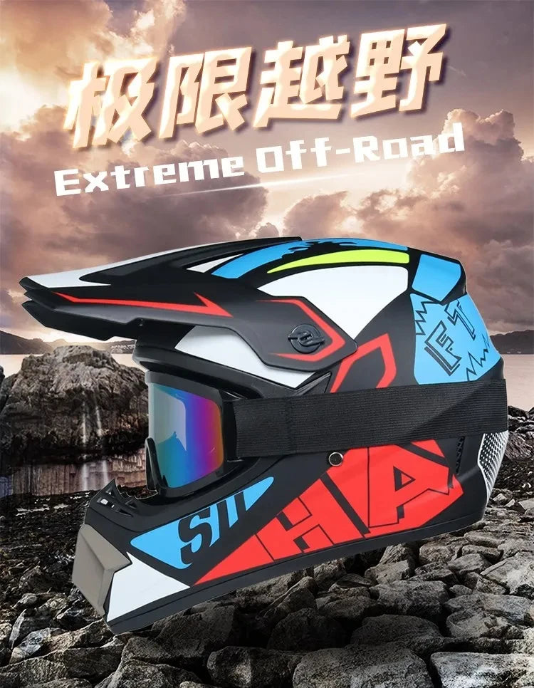 ORZ-905 Off road racing motorcycle helmet bicycle speed drop DH full helmet rally off-road helmet