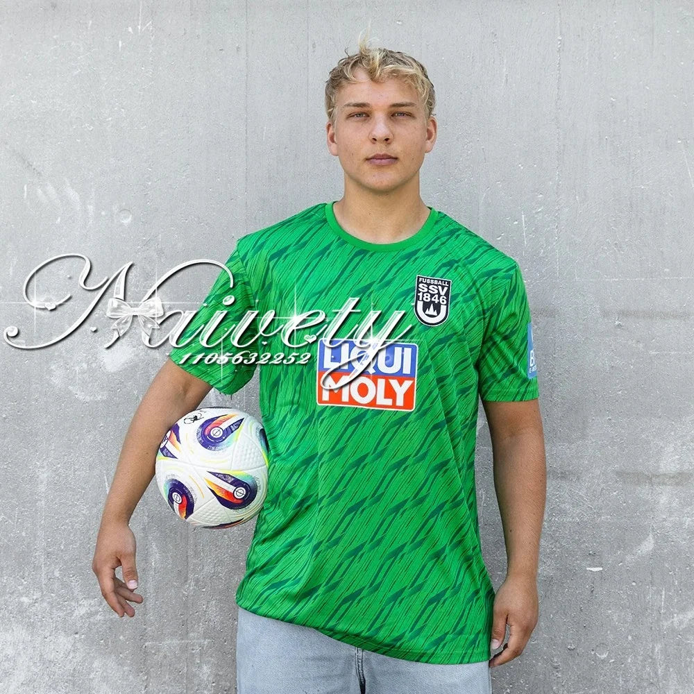 SummerHome and AwayGames of 2025/26Unpopular Fashion Essential Jersey for Fans 3D Printed Adult Parent-childQuick Drying T-shirt