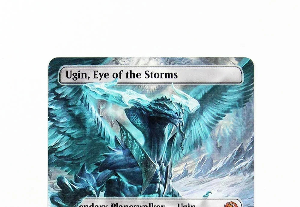 (ugin,eye of the storms/Elspeth,Storm Slayer) Holo(TDM)  Magical Proxy Top Quality Playing Cards Gathering Board Trading Cards