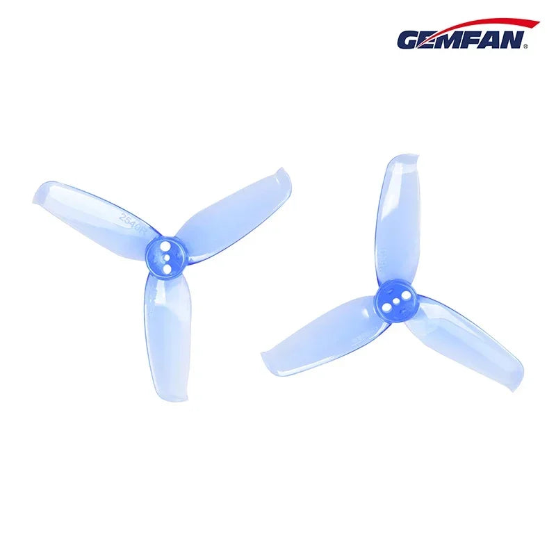 4Pairs GEMFAN Flash 2540 2.5x4 2.5 Inch 3-Paddle Propeller with 1.5mm Mounting Hole For FPV Freestyle Drone