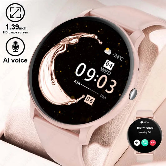New Smart Watch Women Bluetooth Call Sport Fitness Tracker Heart Rate Sleep Monitor Music Player Sport Waterproof Smartwatch Men