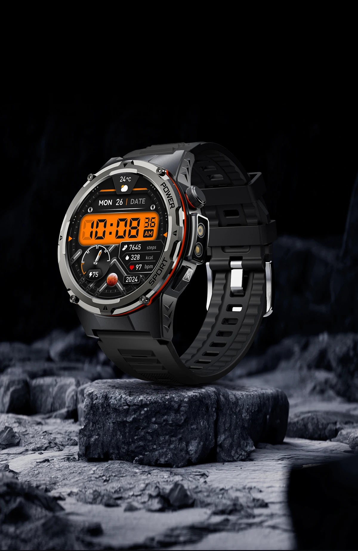 2025 NEW Popular Outdoors GPS tracker Sports Smart Watch Men 500mAh NFC HD Call IP68 depth waterproof Watch Men For Xiaomi Men