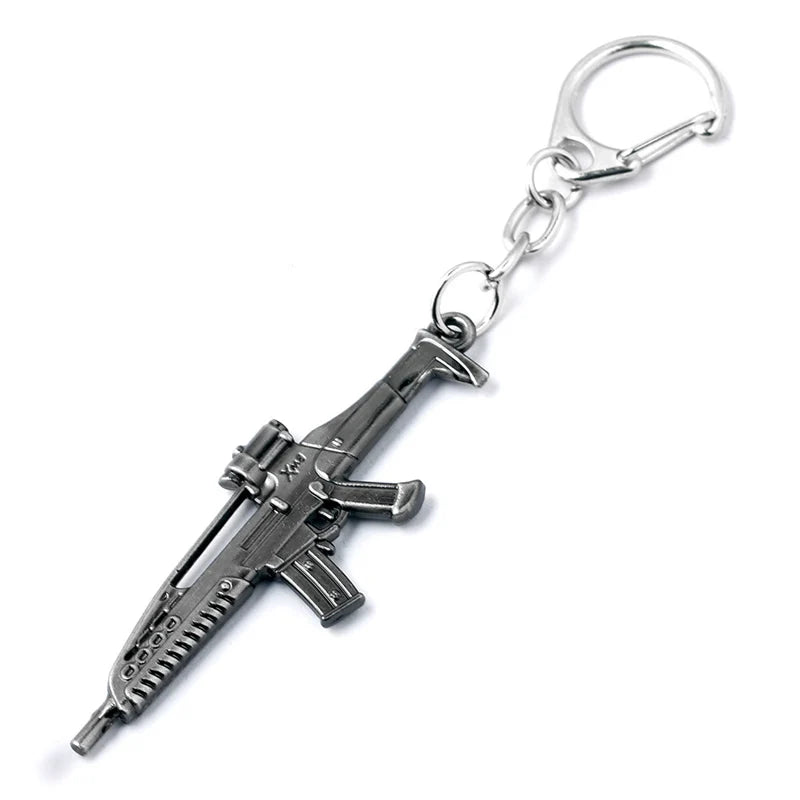 Novelty Counter Strike Gun AK47 Keychain Men Trinket Awp Rifle Sniper CS GO Saber Men's Bag Car Key Chain Jewelry Souvenirs Gift