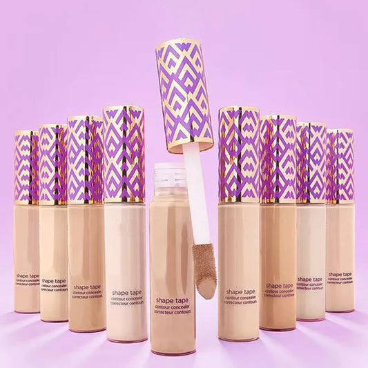 2025 Hot Liquid Concealer Base Cream Waterproof Oil-control Liquid Covering Black Circles Blemishes Spots Natural Woman Makeup