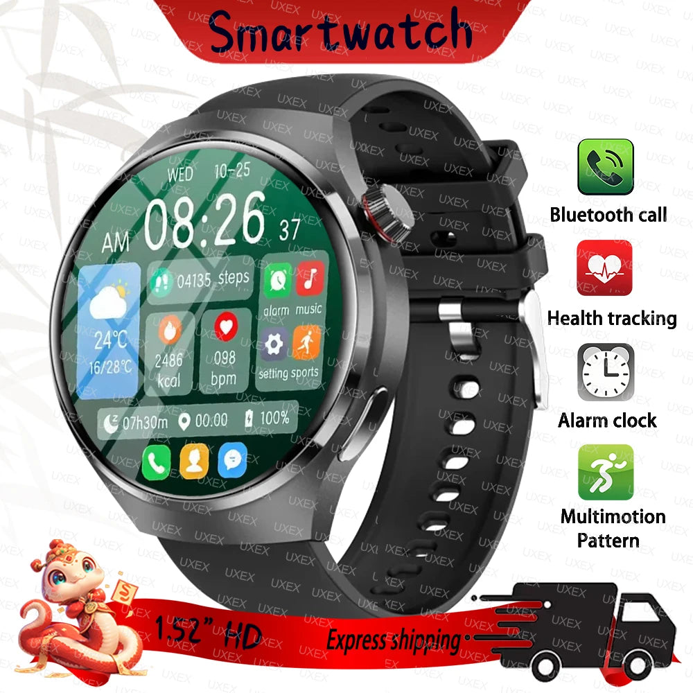 2025 Watch Smartwatch Wemon 1.52” HD Bluetooth Call Offers Today Gift For Men Health Tracking Watches Smart Hombre Business New