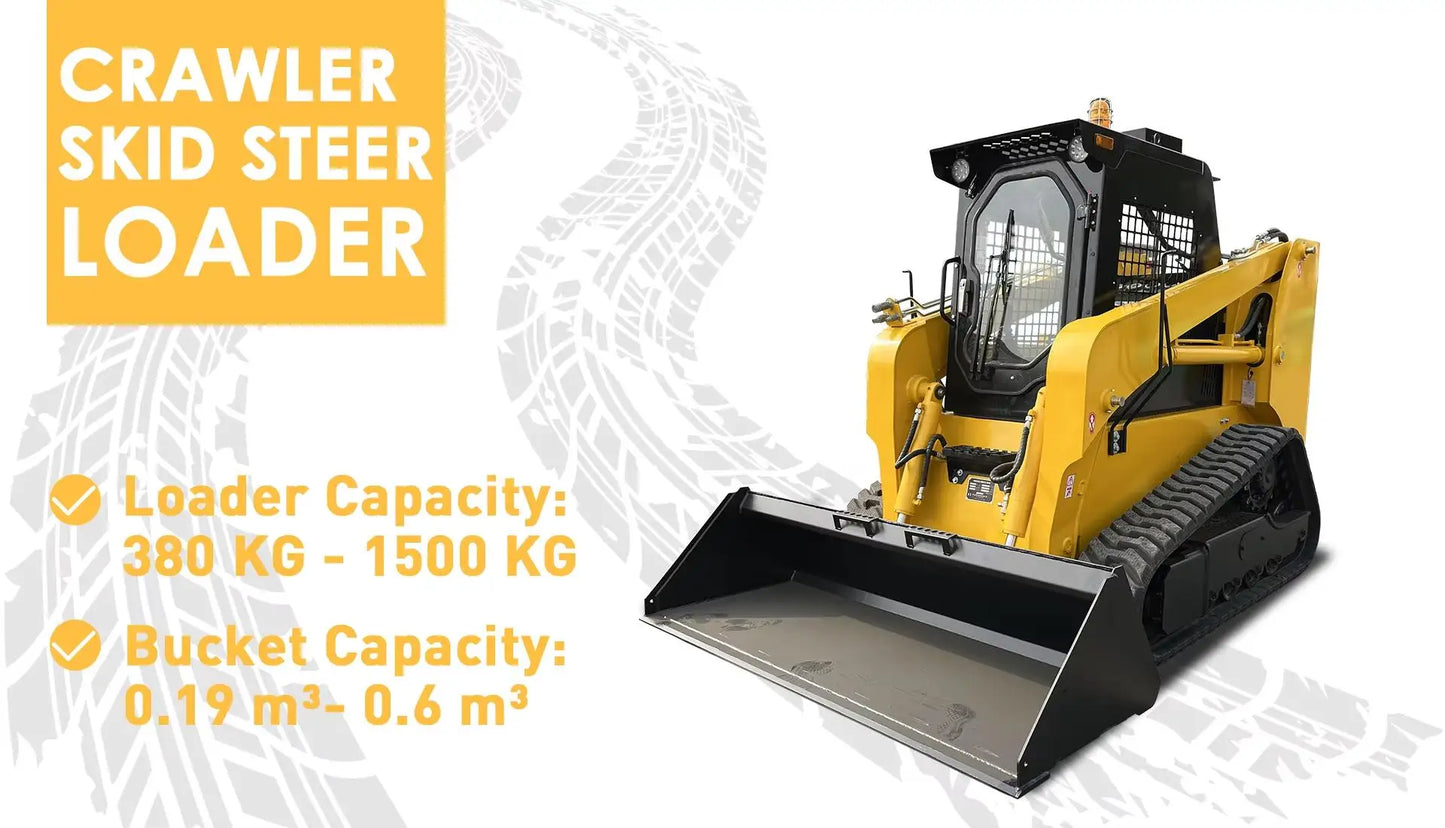 Manufacture Skid Steer Loader CE EPA Hydraulic Skid Steer Loader customized New Crawler Skid Steer Loader with track