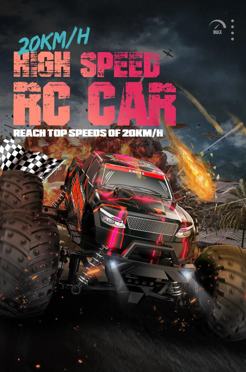 S626/S636 1:14 RC Car 4WD Off-road Monster 20KM/H High-speed Car Translucent Car Shell Drift Racing RC High-speed Boy Toy RC car